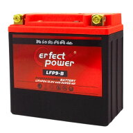 パーフェクトパワー LFPR9-B バイク用 LiFePO4 リン酸鉄リチウムバッテリー 【互換 ユアサ YB9-B FB9-B D…