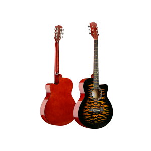 アコースティックギター 初心者16点セット 初心者 セット アコギ カッタウェイ ピック ギター 入門 プレゼント