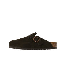 BIRKENSTOCK Boston VL Mocca(60901)【ビルケンシュトック ボストンベロアレザー モカ】国内正規品 レディース ウィメンズ シューズ フットウェア サボサンダル カジュアル シンプル ストリート ナチュラル ブラウン 23cm/24cm/24.5cm/25cm 24SS