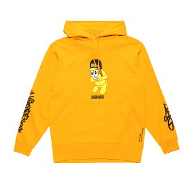 50％OFF BAIT × HANSHIN TIGERS：SATO HOODIE(227-HTG-PRK-001)【ベイト×阪神タイガース 佐藤輝明 コラボフーディ】国内正規品 ユニセックス トップス フードパーカー 長袖 野球 スポーティー イエロー S~XXL CMKgallery CASPER グラフィティ 虎党 NPB