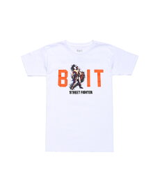 40％OFF BAIT × STREET FIGHTER 6：RYU TEE(235-STF-TEE-002)【ベイト×ストリートファイター6 リュウ Tシャツ】国内正規品 コラボ ユニセックス トップス 半袖 格ゲー 格闘ゲーム e-Sports CAPCOM スト6