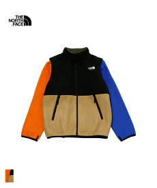 THE NORTH FACE Grand Denali 2way Jacket(NAJ72337)【ザノースフェイス グランドデナリ2ウェイジャケット】正規品 キッズ アウター ブルゾン ベスト 袖取り外し可能 子供服 長袖 アウトドア カジュアル シンプル 100~150cm マルチカラー 秋冬 23FW