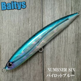 NUMBNER SIX 198F グッドベイト ナンバーシックス 198F スプラッシュ系 ダイビングペンシル ポッパー キャスティング オフショア キハダ マグロ ヒラマサ
