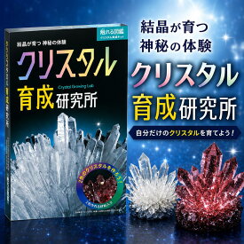 触れる図鑑 クリスタル育成研究所【メディアで話題】クリスタル育成キット 触れる図鑑コレクション さわれる図鑑 夏休み 冬休み 春休み 工作キット 工作 工作セット 実験 実験キット 実験セット 知育玩具 小学生 図鑑 理科 科学 自由研究 小学校 女の子 男の子 クリスタル