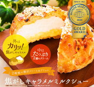 焦がしシュー〈キャラメルミルク×5個〉【冷凍便】ベイクドマジック BAKED MAGIC スイーツ お土産 プレゼ…