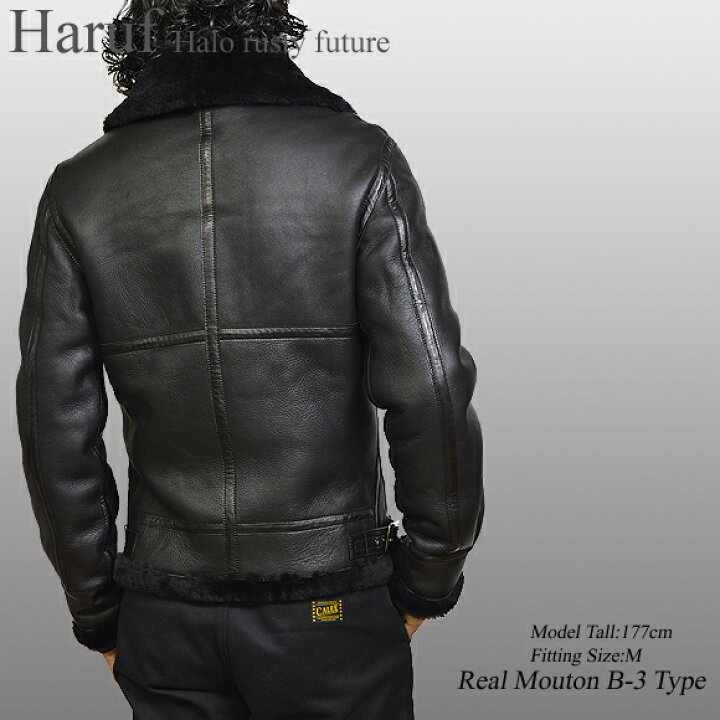 楽天市場】ムートンコート ムートンジャケット メンズ 本物 B3  