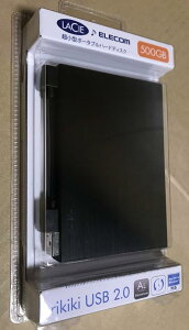 LaCie USB2.0Ή2.5C`Ot|[^uHDD rikiki LCH-RKU2V[Y
