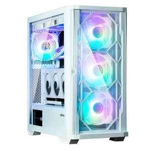 ZALMAN Z10 DUO WHITE 120mm ARGBt@4EGPUcujbgERGBRg[[ ~h^[ ATX PCP[X CS8759