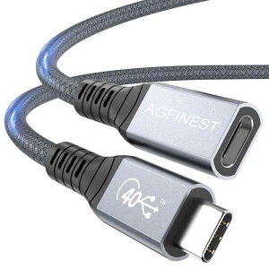 USB4 P[u Thunderbolt 4 P[u AGFINESTy100W }[d 40Gbpsf[^] 8K@60Hzfózthunderbolt 4/Thunderbolt 3/USB 3.2/USB2.0WȂǌ݊
