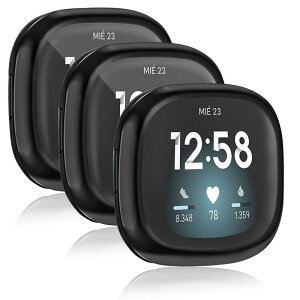 [3pbN]Fitbit Versa 3P[XpFitbit SenseP[XpXN[veN^[P[XAFitbit Versa 3/Sensep\tgTPUbLop[A`XNb`tJo[یP[X