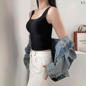 ニット トップス 七分丈 シェイプアップは やせている ブラジャー ヨガの フィットネス 睡眠を 見せます。
