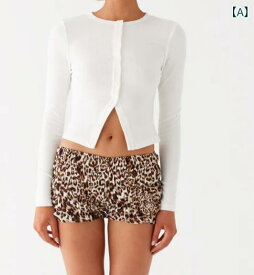 ニット トップス 七分丈 2024 秋型 速 売は 欧米の 商品の 色の 修身 長袖 ボタンの 底の シャツを します。