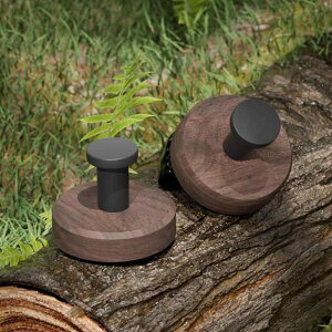 壁掛け フック 軽量 シンプル モダン アクセサリー 雑貨 クルミ フック 粘着 パンチングなし バスルーム 洋服 玄関 壁掛け 釘なし ブラック