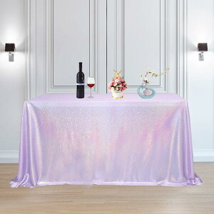 パーティー用 テーブルカバー クロス ウェディング 北欧 デザート 結婚式 誕生日 アーティ 装飾 ホットスタンピング レーザー ブルー シルバー ゴールド