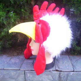 かわいい おしゃれ かぶりもの 帽子　うさぎ耳　かわいい 短い 大きい 鶏のの 動物の ぬいぐるみ クリスマス 子供の パフォーマンス 小道具 親子 帽子