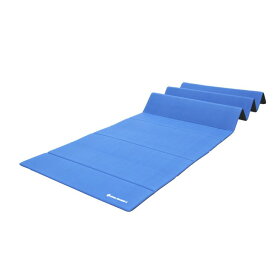 【SALE】ヨガマット 折りたたみ 厚手 幅広 大判 人気 おすすめ シンプル おしゃれ 男性 女性 ホットヨガ ストレッチ マット ブラック ブルー 肩掛け袋付き 180cm×61cm×厚み8.5mm バランスワン Balance1