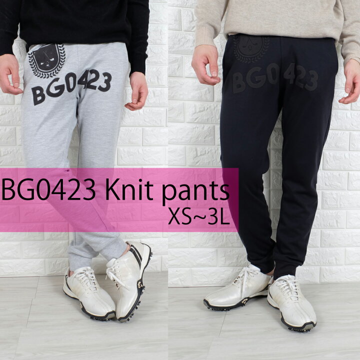 楽天市場 新作 Bg0423ニットパンツ 伸びる素材 夏新作 メンズ ゴルフウェア ズボン パンツ 男性 Balancedesign ゴルフズボン Balancedesign