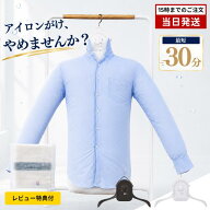 ハンガー型 衣類乾燥機 シワ伸ばし アイロンいら〜ず サンコー THANKO 乾燥機 シャツ ワイシャツ 部屋干…