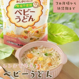はくばく ベビーうどん 100g 食塩不使用 乳児用規格適用食品 離乳食、ベビーフード うどん 麺類