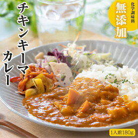 レトルト 化学調味料無添加 チキン キーマカレー 180g ミッション 即席 インスタント 健康志向 電子レンジ 湯煎 スパイス 仕送り プレゼント 贈り物 単身赴任 ストック 備蓄 非常食 保存食 常温保存