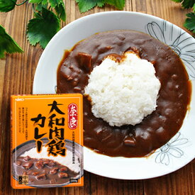 ご当地レトルトカレー 奈良 大和肉鶏カレー 中辛（1人前 200g）お歳暮 お中元