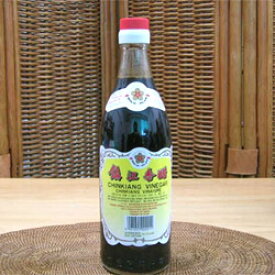 鎮江香酢（中国黒酢・香醋） お徳用600g （瓶入、業務用） （中華料理、調味料）