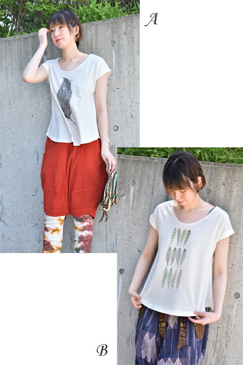 楽天市場 エスニック トップス 半袖 プリントtシャツ エスニックファッション アジアン 夏 カジュアル フェス 山ガール 激安 エスニック ファッションバリブラン
