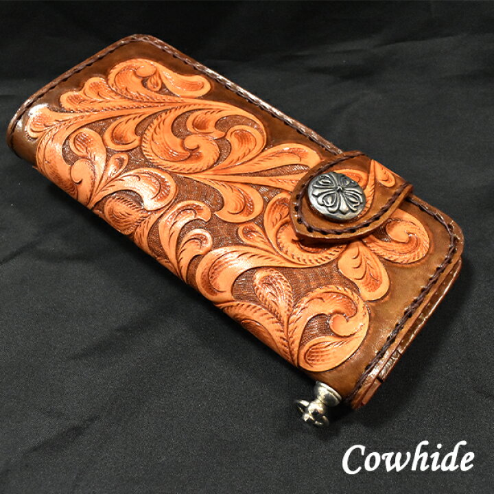 楽天市場】本革 長財布 財布 ボタン 本革サイフ 革財布 レザー  