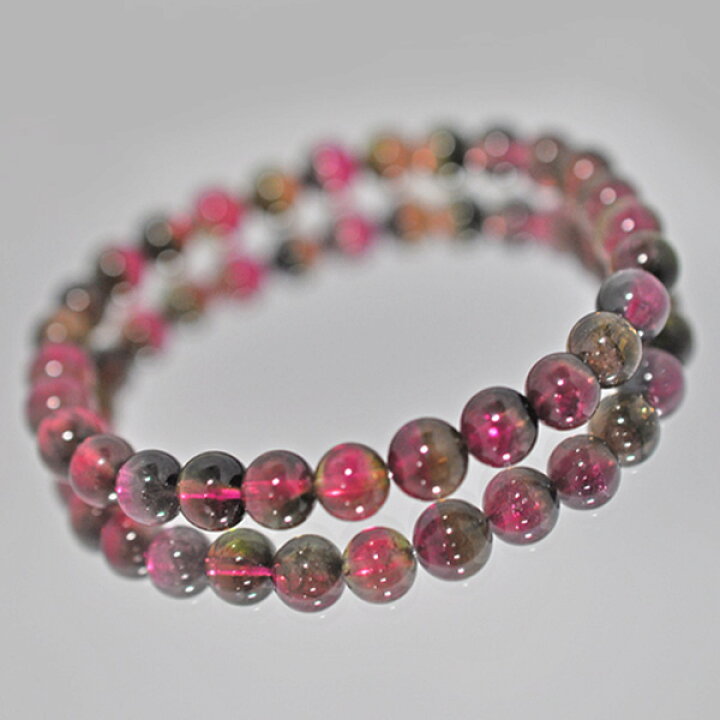 Kaya様専用◇ウォーターメロントルマリンブレスレット✧バイカラー  