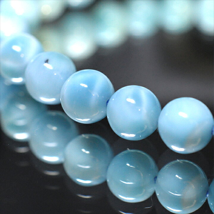 楽天市場】ラリマー(top)1連ブレスレット 7mm 内周約15センチ  