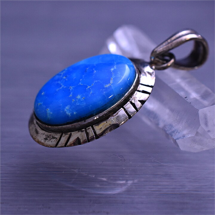 楽天市場】天然石 キングマン ターコイズ ペンダントトップ キングマン  