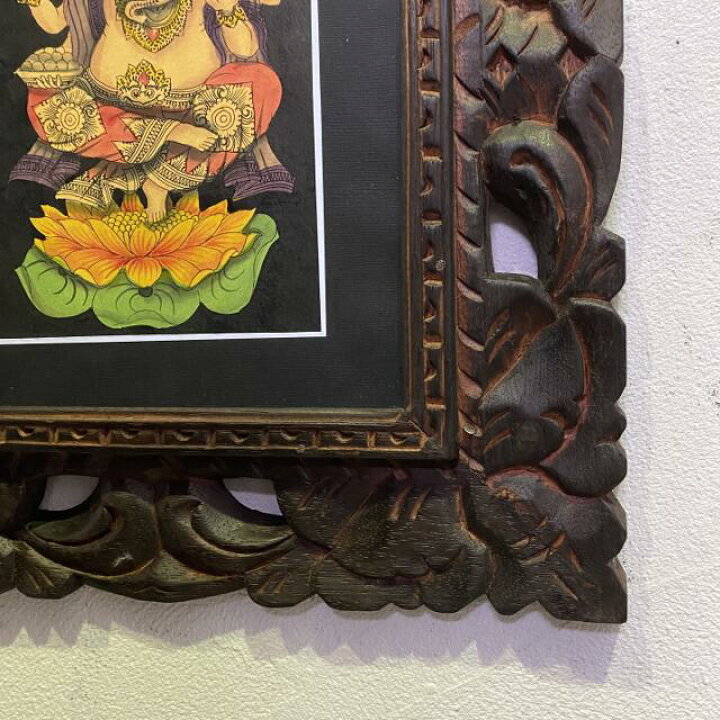 楽天市場】【春 新生活 インテリア セール中】 バリ風 バリ絵画 神獣の 