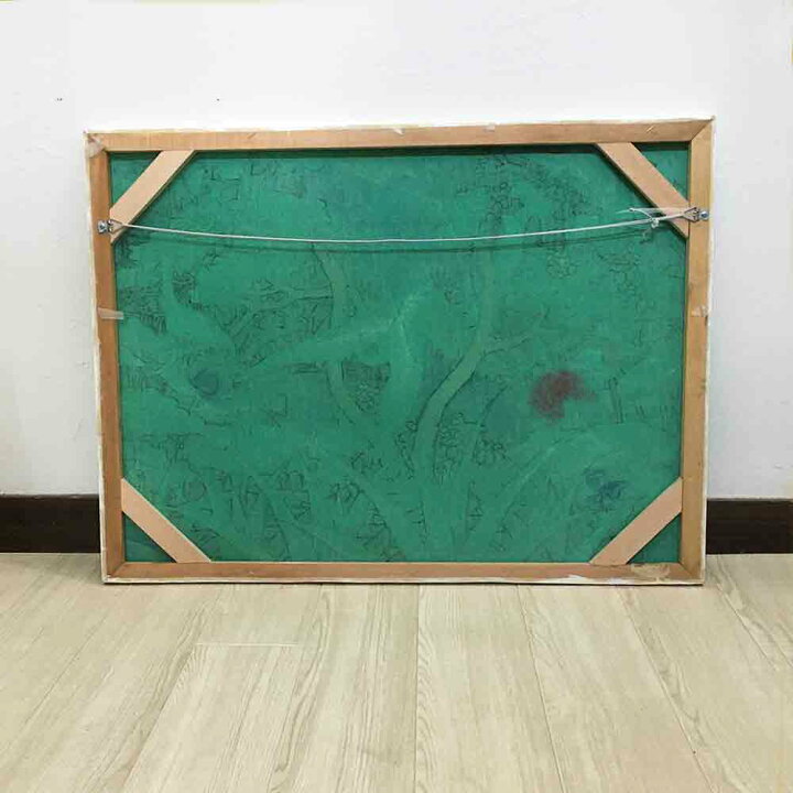 楽天市場】バリ絵画 鳥の絵 3羽 グレー 白 W80×H60cm ブンゴセカン 