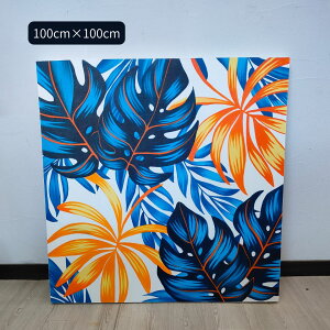 Mtg lC Ԃ̊G Xe V̗t  u[ W100×H100cm t[Ȃ _ A[gpl 傫 oA[g Ǌ| AWA CeA o G   oG ^ nC