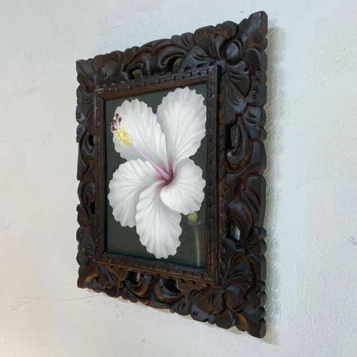 楽天市場】【春 新生活 インテリア セール中】 バリ絵画 花の絵