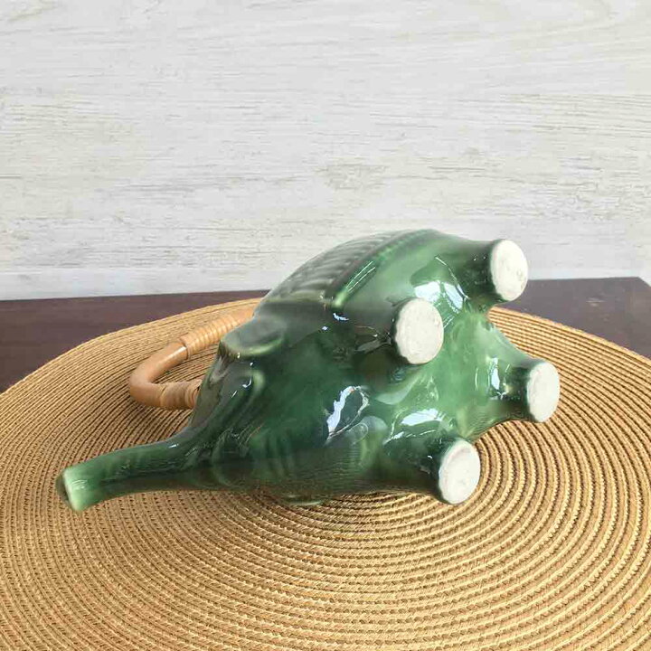 楽天市場】急須 ティーポット ゾウ 象 おしゃれ お茶 陶器 バリ島 