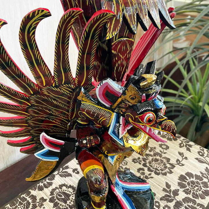楽天市場】【春 新生活 インテリア セール中】 ガルーダの置物 霊鳥 