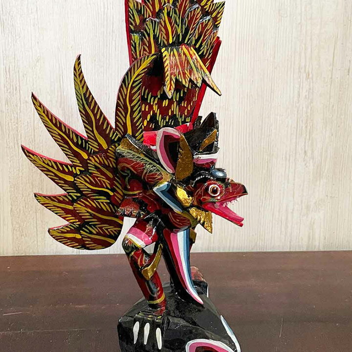 楽天市場】【インテリア雑貨 おしゃれ バリ風】 ガルーダの置物 霊鳥 