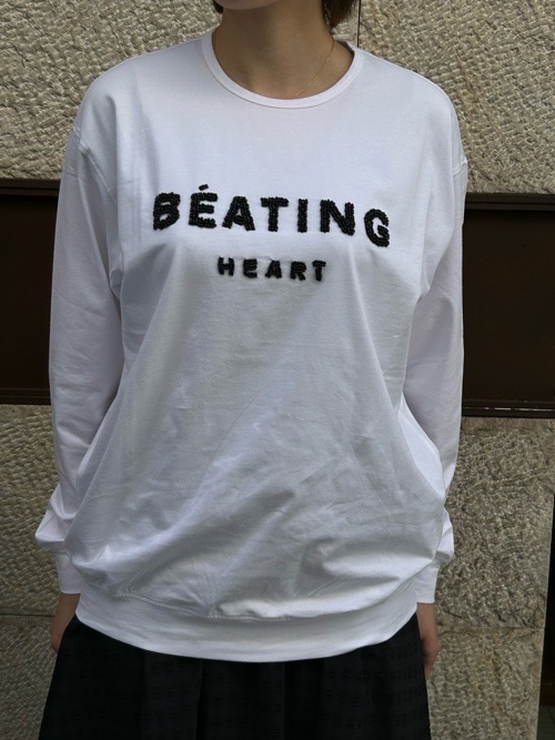 楽天市場】BEATINGHEART ビーティングハート ビーズロゴ ロングTシャツ
