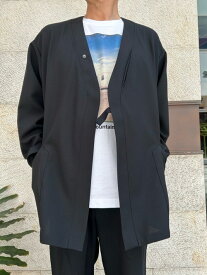 WhiteMountaineering　KIMONO SHIRT JACKET WM2471101　BLACK キモノ シャツ ジャケット　ホワイトマウンテニアリング