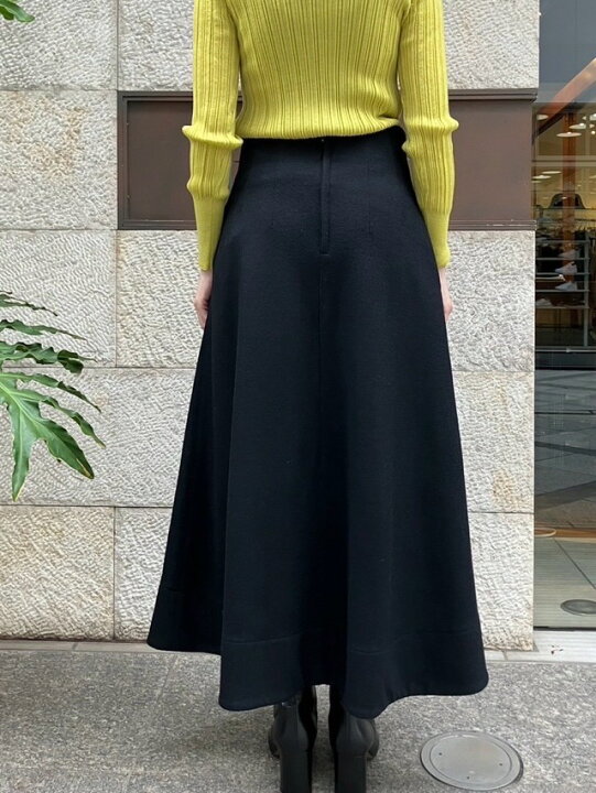 楽天市場】BEATINGHEART ウール フレア スカート CAMEL /KHAKI /BLACK 