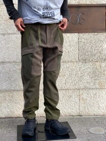 WHITEMOUNTAINEERING　ホワイトマウンテニアリング ロングパンツ PATCHWORK TECH PANTS 20AW WM2073405　KHAKI　2サイズ