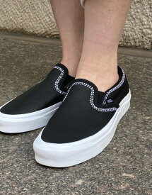 WhiteMountaineering　 2023 SS VANS コラボ スリッポン シューズ BLACK WM2371815 ホワイトマウンテニアリング