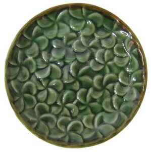 TANTERI CERAMICラウンドプレート【バリ・アジアン雑貨バリパラダイス】