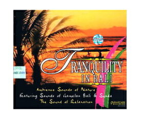 クリックポストOK！バリ島 CD★激安 品数NO.1★ リラクゼーションヒーリングTRANQUILITY IN BALI【バリ・アジアン雑貨バリパラダイス】