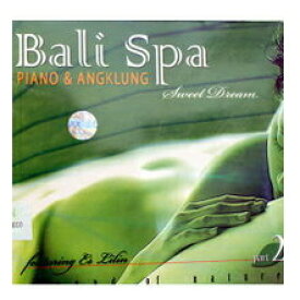クリックポストOK！バリ島 CD★激安 品数 NO.1★アジアンヒーリングならこれ♪バリ スパ ピアノ＆アンクルン2 Bali Spa PIANO&ANGKLUNG Part2 Sweet Dreamオリエンタル BGM 癒し アジアンヒーリング【バリ・アジアン雑貨バリパラダイス】