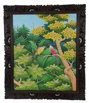 楽天市場】バリ絵画 プンゴセカンの通販