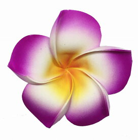 スポンジフランジパニB級10.5cm　紫【バリ・アジアン雑貨　　バリパラダイス】