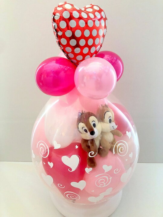 新発売 バルーン 電報 チップとデールのぬいぐるみ付バルーン電報 ブルー ディズニー Disney 誕生日 結婚式 開店祝い 発表会 おしゃれ Materialworldblog Com