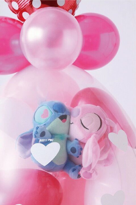 楽天市場 ディズニー スティッチ エンジェル バルーンラッピング バルーン 電報 結婚祝い 結婚式 お祝い 誕生日 ぬいぐるみ 出産祝い 発表会 開店祝い 入籍祝い 母の日 合格祝い 卒業祝い 入学祝い バルーンショップ バルバルーン